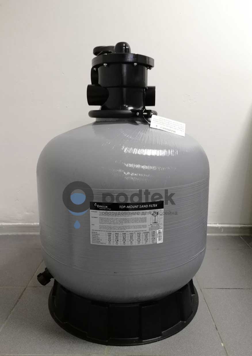 фильтр песочный emaux v 500 (д.535 мм, верх.подсоед.)