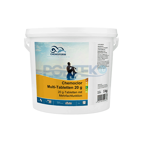 chemoform всё-в-одном мульти-таблетки 20г, 5 кг