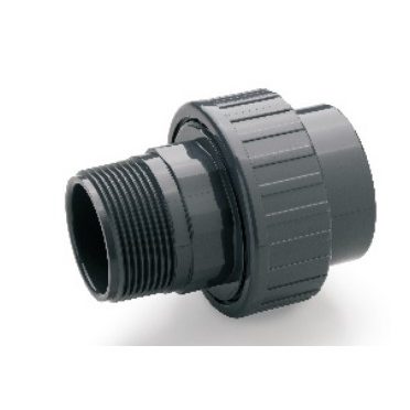 муфта разъемная plimat d50-1 1/2" с внешней резьбой