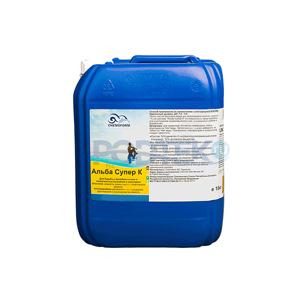 chemoform альба супер к, 10 л