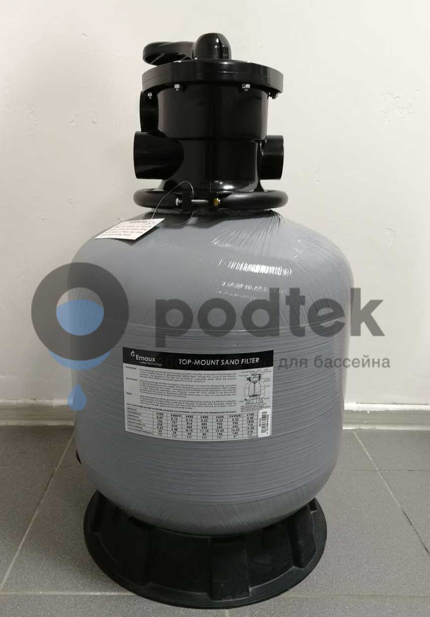фильтр песочный emaux v 400 (д.410 мм, верх.подсоед.)