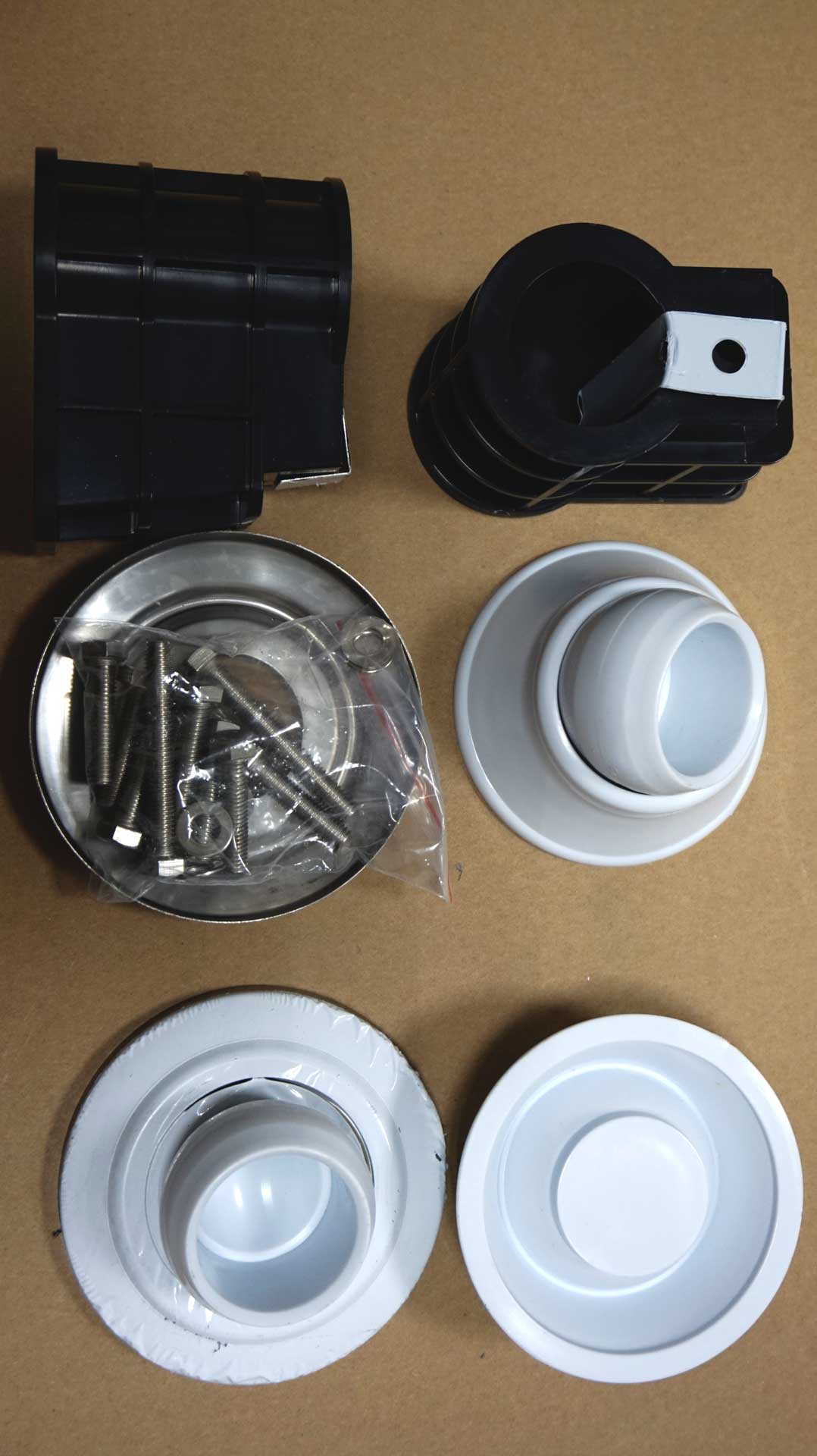 лестница emaux nsf 4 ступени (aisi-304)