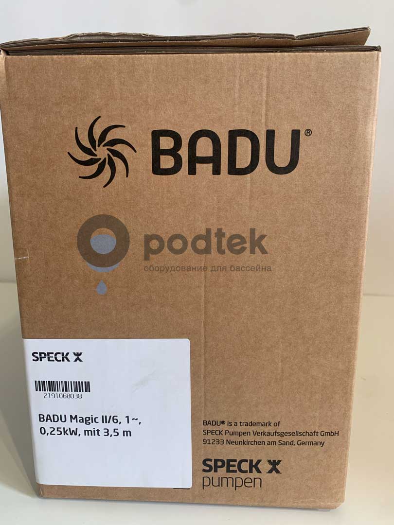 насос speck badu magic ii 11 (11 м3/ч)