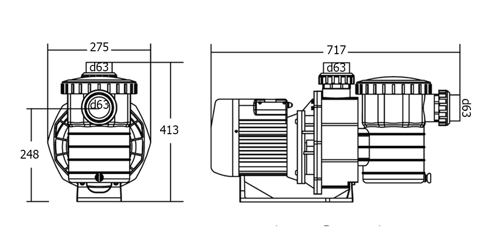 насос emaux sв30 (33,2 м3/ч)